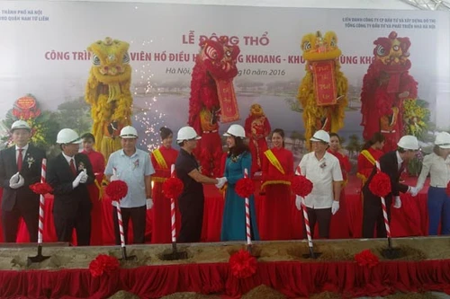 Thêm công viên xanh hiện đại tại cửa ngõ phía Tây Hà Nội