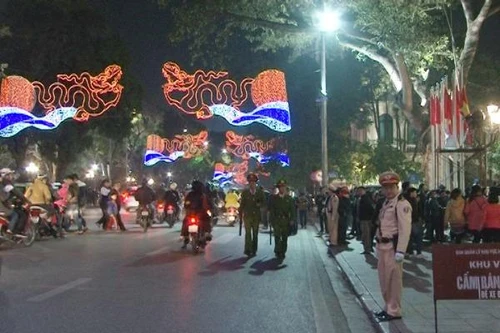 Hà Nội bình yên đón năm mới