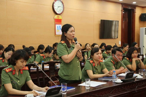 Nữ chiến sỹ an ninh tận tụy, cống hiến vì bình yên cuộc sống 