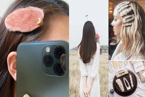 [ẢNH] Phát "cuồng" với những trào lưu kẹp tóc có "một không hai" của phái đẹp