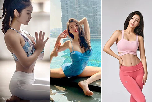 [ẢNH] Sắc vóc nóng bỏng của 3 "nữ thần yoga" đình đám nhất xứ Hàn