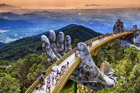 [ẢNH] Cầu Vàng và những công trình ấn tượng của Việt Nam nổi tiếng thế giới