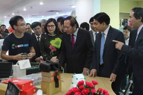 Hà Nội khai trương Vườn ươm doanh nghiệp công nghệ thông tin