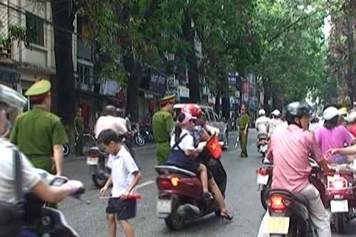 CATP đảm bảo ANTT cho ngày khai giảng