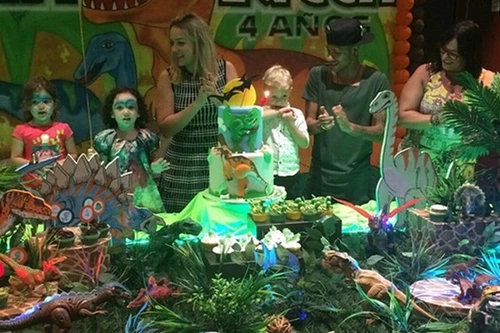 Neymar mở tiệc linh đình mừng sinh nhật con trai 4 tuổi