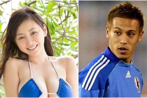 Người mẫu nóng bỏng nhất Nhật Bản sẵn sàng "hiến dâng" cho Keisuke Honda