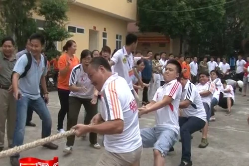 Tưng bừng hội thao Công đoàn Công an thành phố Hà Nội