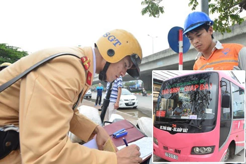 Xử nghiêm 100% xe khách trá hình