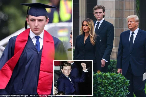 Thời trung học của 'cậu út' Barron Trump qua hé lộ của bạn bè
