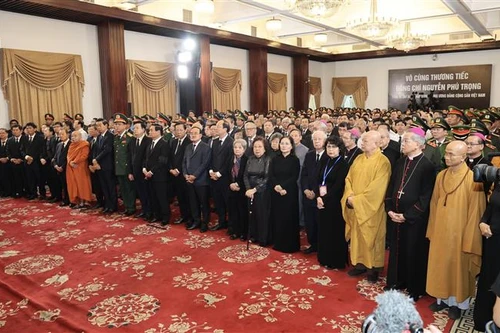 Lễ truy điệu Tổng Bí thư Nguyễn Phú Trọng tại Thành phố Hồ Chí Minh