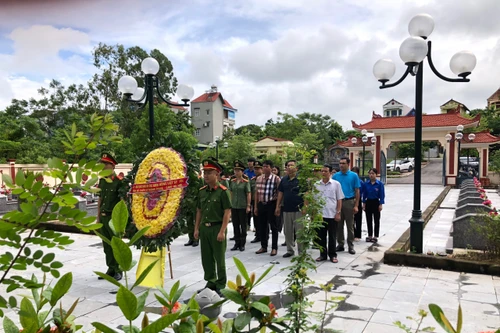 Tổ chức các hoạt động Đền ơn, đáp nghĩa nhân kỷ niệm 77 năm ngày Thương binh, liệt sĩ