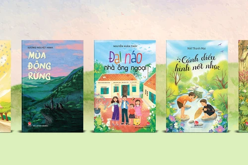 Ra mắt 5 tác phẩm đầu tiên dự Giải thưởng Văn học Kim Đồng