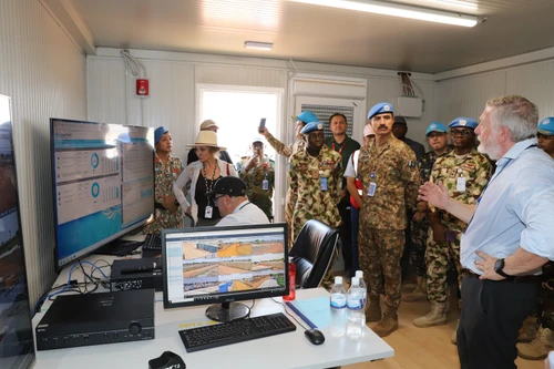 Khánh thành Doanh trại thông minh tại căn cứ Highway thuộc phái bộ UNISFA 