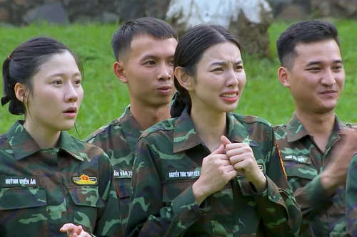 Thùy Tiên diễn xuất cực mượt, cạnh tranh với Phương Anh Đào, Jun Vũ trong tập 5 "Sao nhập ngũ"