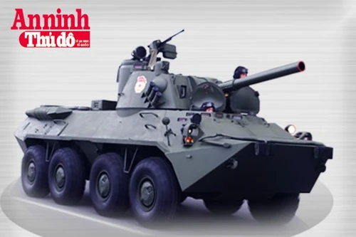 [Infographic] 2S23 Nona-SVK - Uy lực cối tự hành bánh lốp của Nga