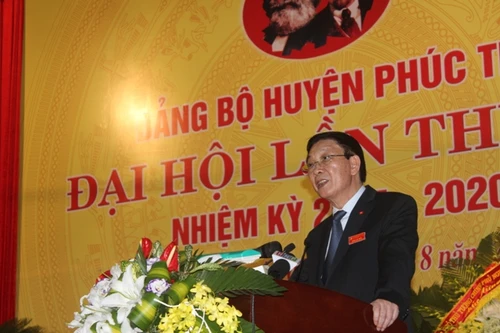 Đưa Phúc Thọ thành điểm sáng của Thủ đô về nông thôn mới 