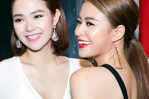 Hoàng Thuỳ Linh lưng trần quyến rũ, hội ngộ Minh Hằng tại Hà Nội