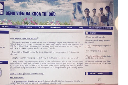 Vụ 2 ca tử vong sau gây mê: Bộ Y tế yêu cầu tạm đình chỉ công tác phẫu thuật tại Bệnh viện Trí Đức