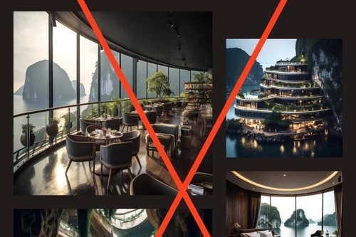 Lãnh đạo Sở Du lịch Quảng Ninh khẳng định: Hình ảnh khách sạn “đẹp như mơ” ở giữa Vịnh Hạ Long là không có thật