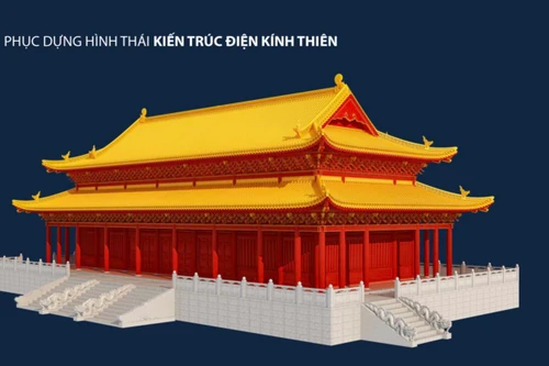 Kiến trúc Điện Kính Thiên: Bí ẩn đã và đang được giải mã