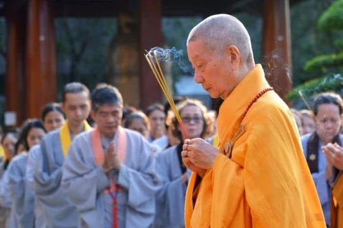 Đức pháp chủ Giáo hội Phật giáo Việt Nam Thích Trí Quảng gửi thông điệp về Đại lễ Phật đản Phật lịch 2567