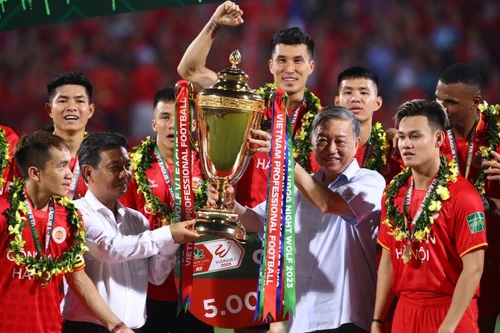 CLB Công an Hà Nội vô địch V-League 2023