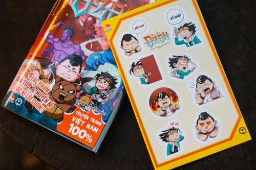 “Bí ẩn Ozon” - Truyện tranh Việt mở ra thế giới giả tưởng hấp dẫn