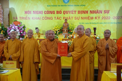 Ra mắt nhân sự Ban Thông tin Truyền thông Giáo hội Phật giáo Việt Nam