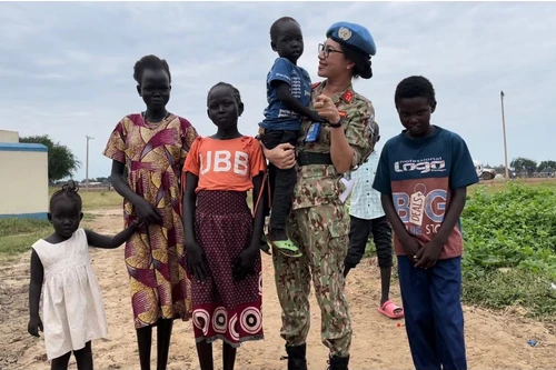 Những người lính Gìn giữ hòa bình Việt Nam đầu tiên tại Phái bộ UNISFA