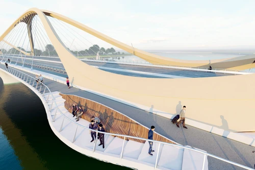Thiết kế ý tưởng cầu Trần Hưng Đạo nhận giải thưởng “Dự án tương lai của năm”
