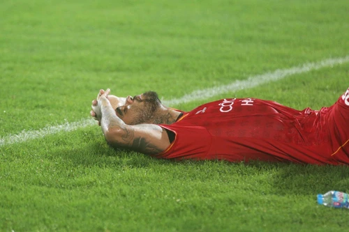 CLB Công an Hà Nội thắng ngược phút bù giờ ở Thiên Trường