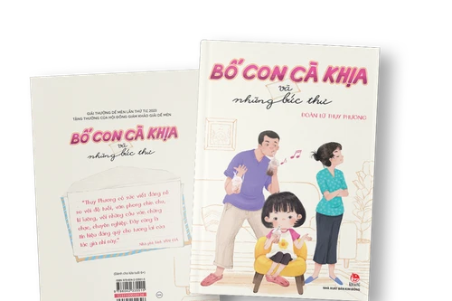 Ra mắt sách “Bố con Cà Khịa và những bức thư” của tác giả 11 tuổi