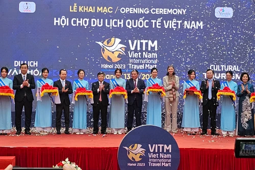 Khai mạc Hội chợ Du lịch quốc tế Việt Nam-VITM Hà Nội 2023: Thúc đẩy du lịch phục hồi sau dịch