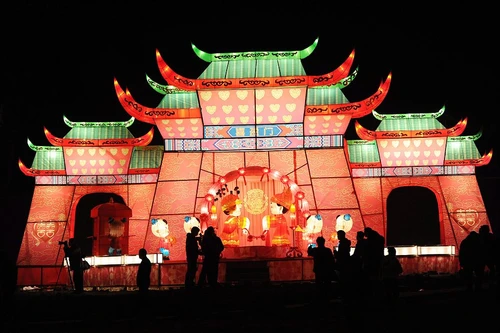 Choáng ngợp với lễ hội đèn lồng tại Trung Quốc