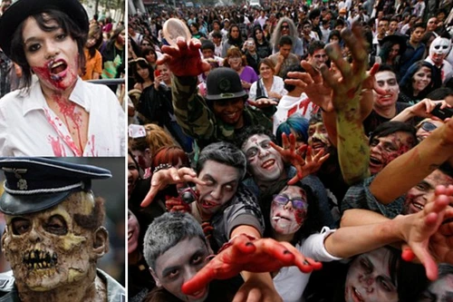 Gần 10.000 xác chết làm náo loạn đường phố Mexico