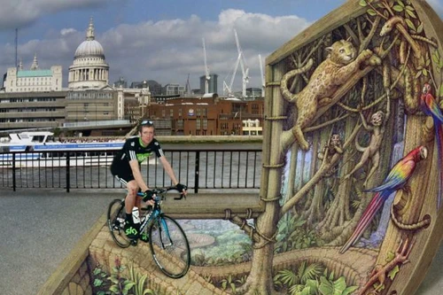 Kỳ thú nghệ thuật 3D đường phố