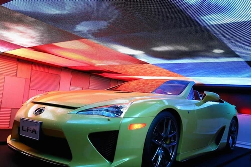 Siêu xe Lexus LFA Roadster bí ẩn xuất hiện tại Tokyo