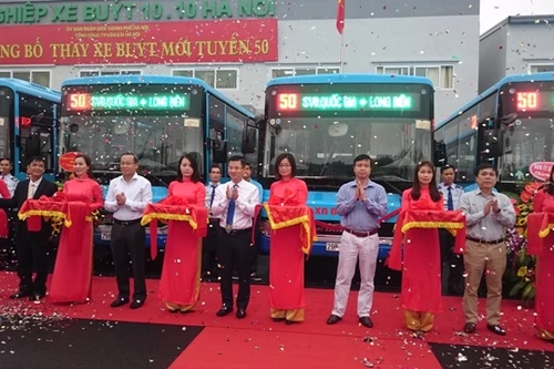 Depot xe buýt Mai Dịch hiện đại nhất Thủ đô đi vào hoạt động