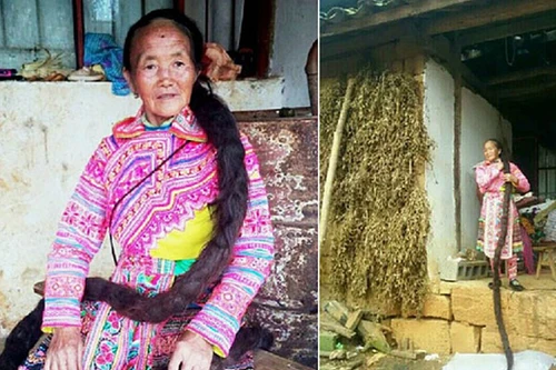 Người phụ nữ 35 năm không cắt tóc