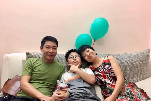 MC Thảo Vân và Công Lý vui vẻ đoàn tụ trong ngày sinh nhật con trai