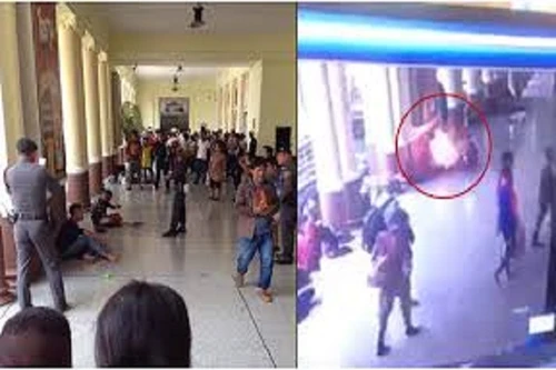 Nổ tại nhà ga xe lửa Bangkok, 2 người bị thương