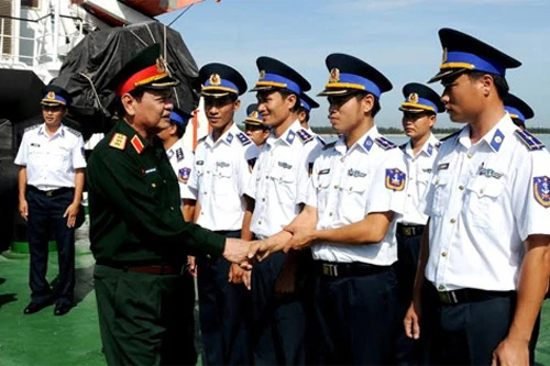 Cảnh sát biển vùng 2 huy động nhiều tàu tuần tra kiểm soát thực thi pháp luật trên biển