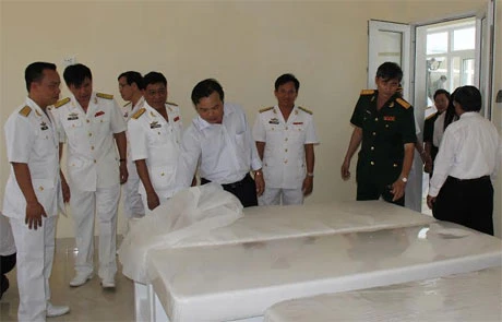 Chính thức thành lập Trung tâm An điều dưỡng tàu ngầm Hải quân