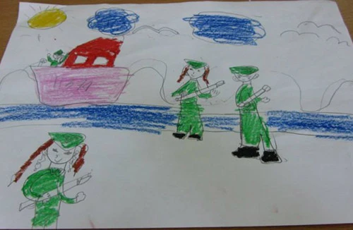 Các chú bộ đội Hải quân kính mến!