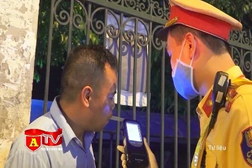 18.022 trường hợp lái xe bị xử lý về vi phạm về nồng độ cồn