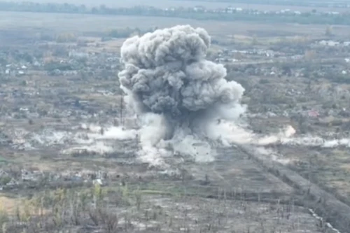 Nga tung video dội bom san phẳng tòa nhà do Ukraine kiểm soát ở Kharkov