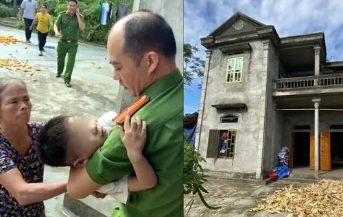 Phú Thọ: Giải cứu an toàn cháu bé 5 tuổi bị đối tượng tâm thần khống chế