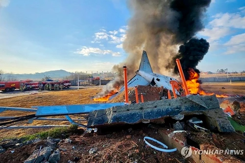 Tai nạn máy bay chở khách tại Hàn Quốc, thương vong rất lớn