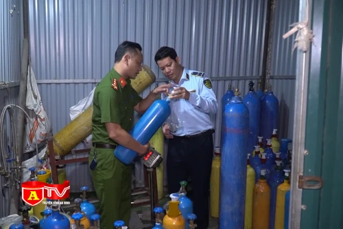 Đấu tranh quyết liệt với hoạt động kinh doanh 'khí cười' trái phép