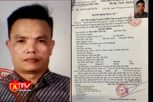 Truy nã đối tượng cầm dao đuổi chém người 